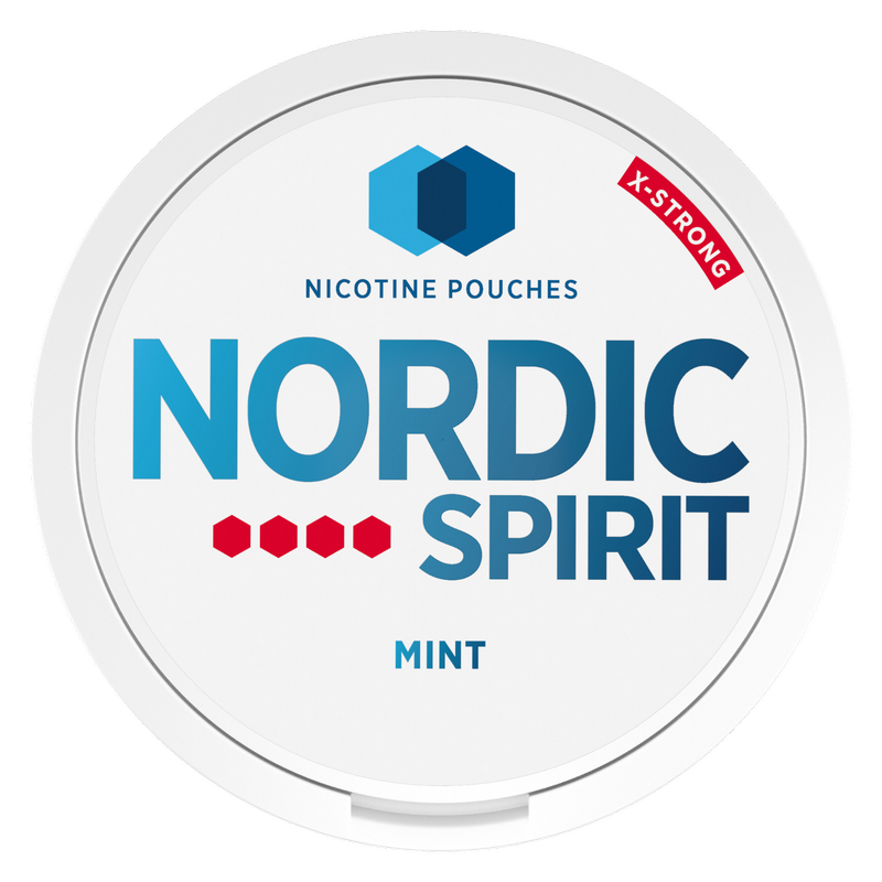 Nordic Spirit Nicotine Pouches Mint (11mg) X-STRONG, 20pcs