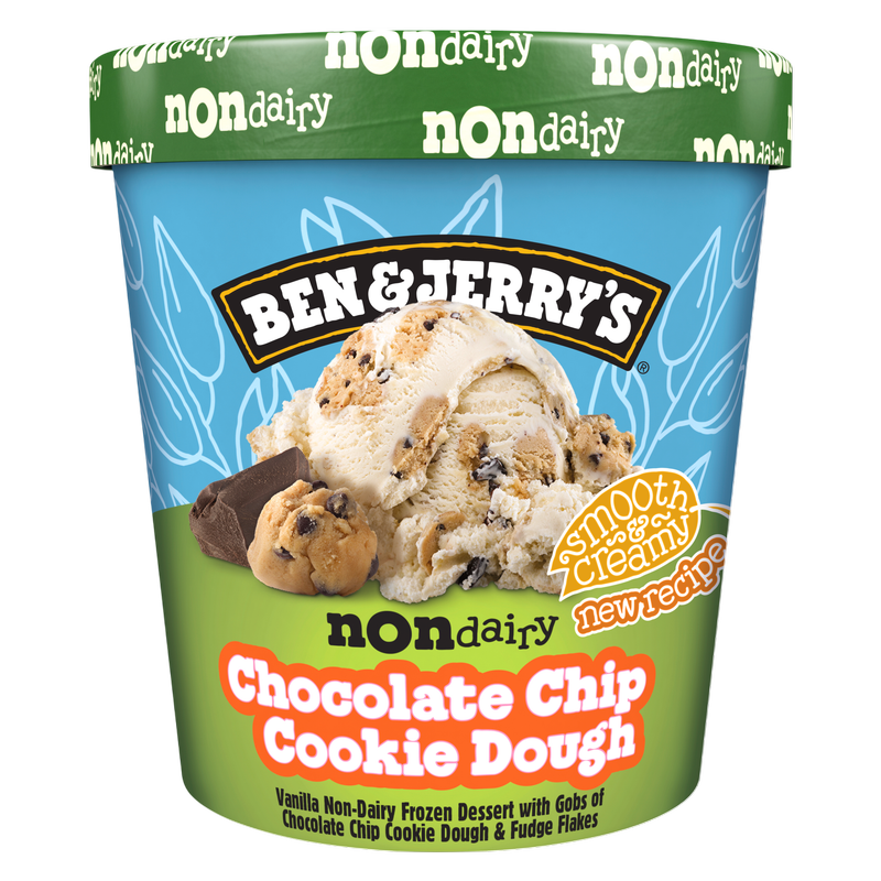 Ben & Jerry's Non-Dairy Chocolate Chip Cookie Dough Dessert Pint