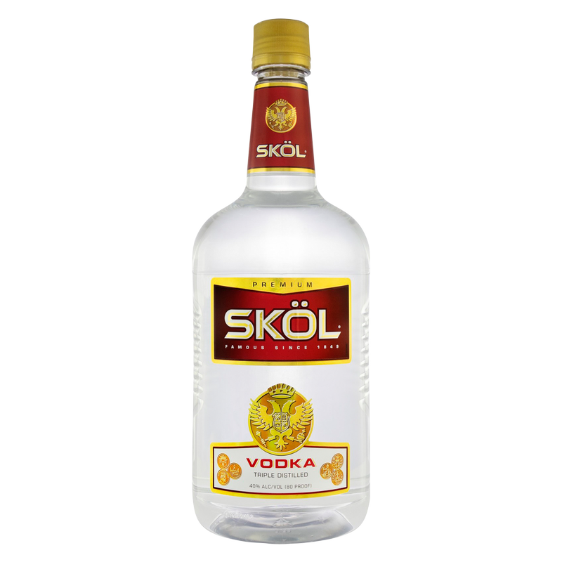 Skol Vodka 1.75L (80 Proof)