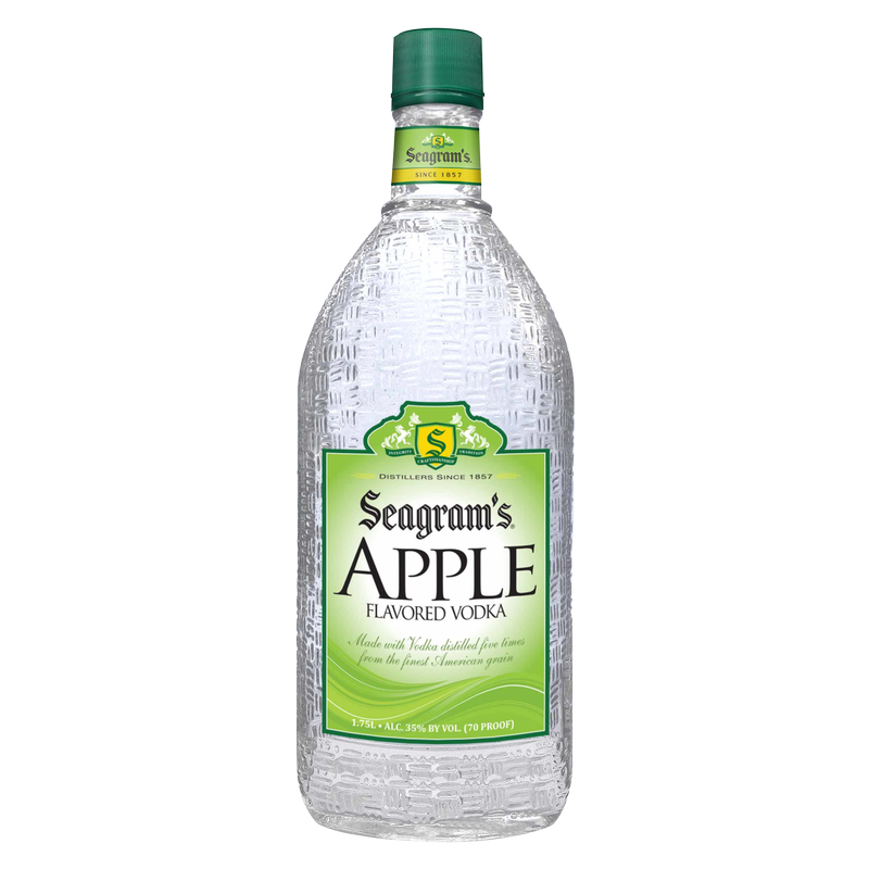 Seagrams Apple Vodka 1.75L (70 Proof)