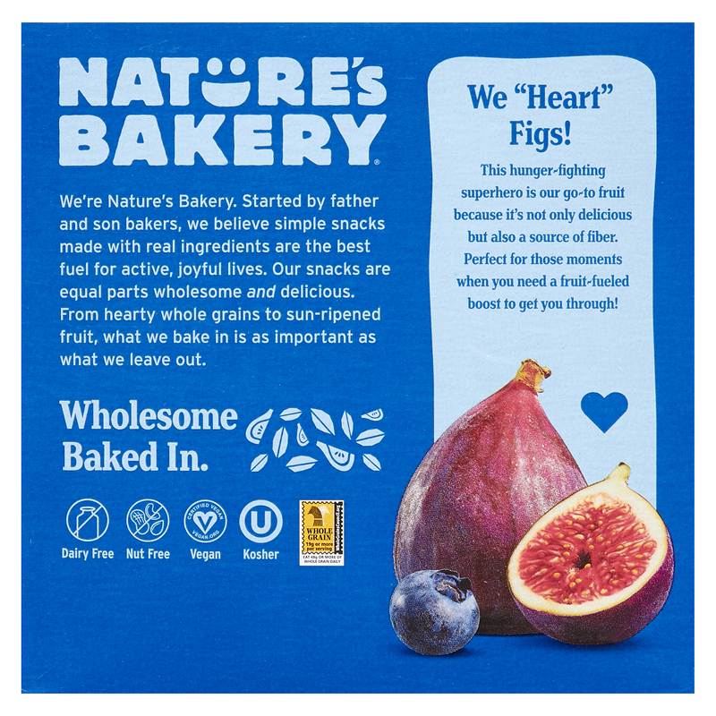 Nature's Bakery Whole Wheat Blueberry Fig Bars 6ct