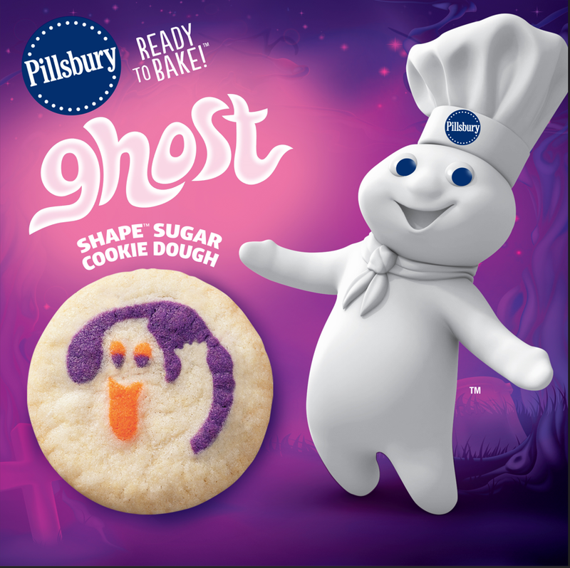 Pillsbury Ready to Bake! Ghost Sugar Cookie Dough - 20ct/9.1oz