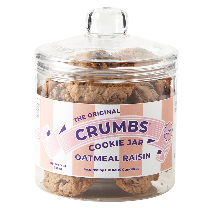 CRUMBS Bakeshop Cookie Jars - Oatmeal Raisin