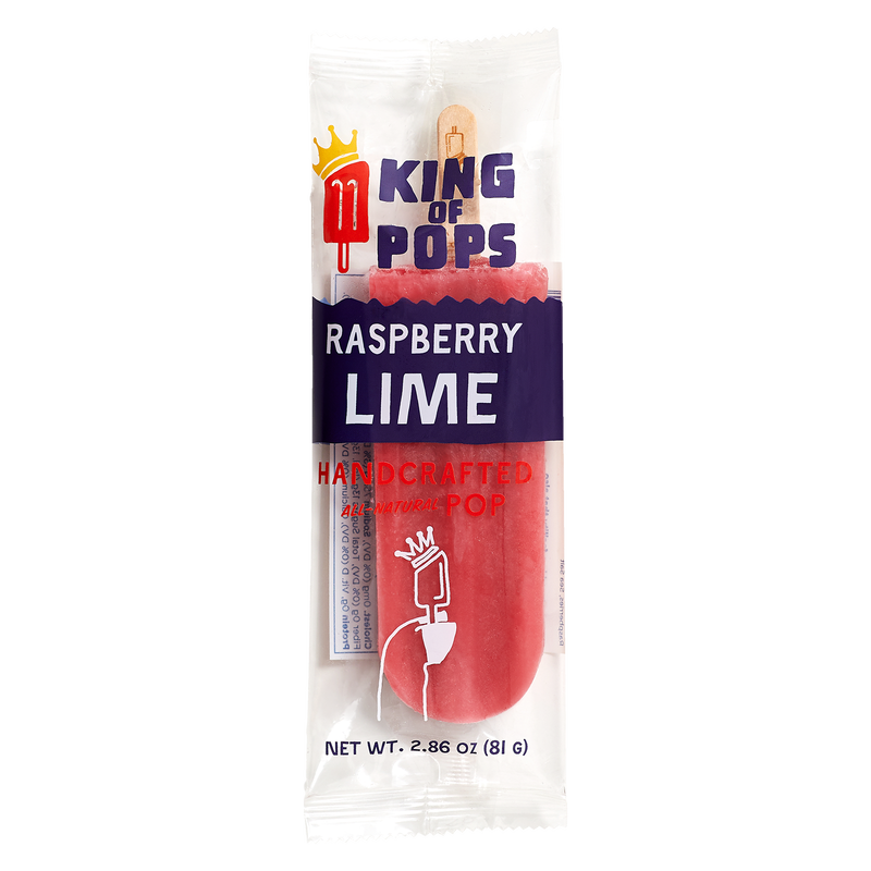 King of Pops Raspberry Lime Pop 3oz