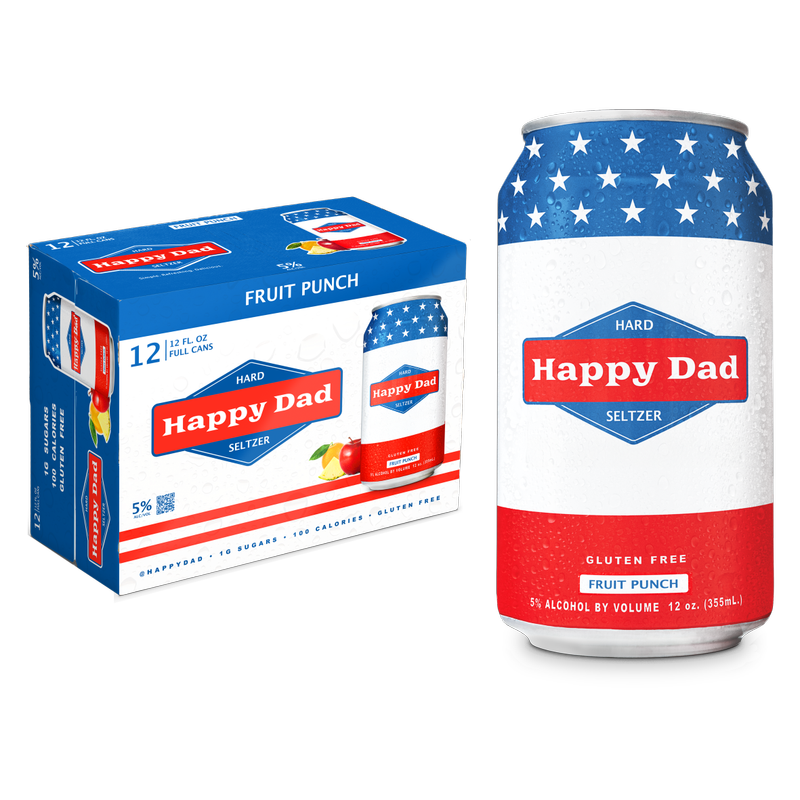 Happy Dad Hard Seltzer Big Poppa Death Row Records Grape Single