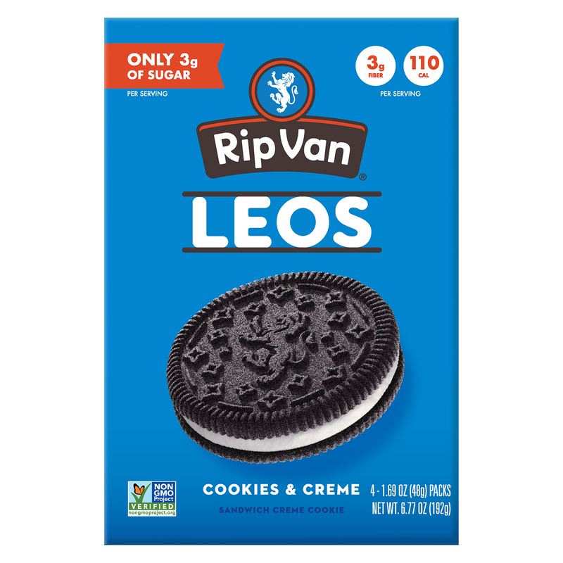 Rip Van Leos Cookies & Crème 4ct