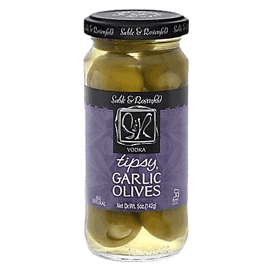 Sable & Rosenfeld Vodka Tipsy Garlic Olives 5oz