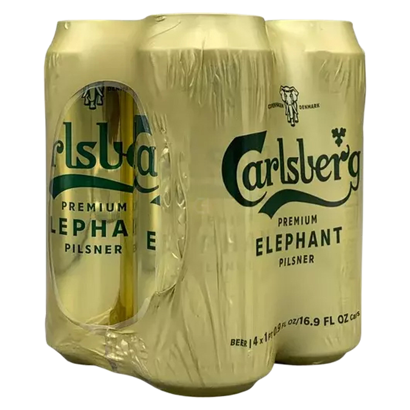 Carlsberg Elephant Pilsner 4pk 16oz Can
