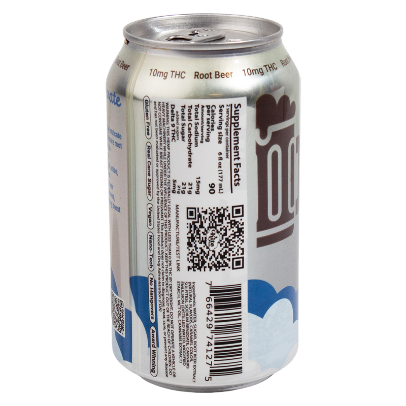 Kite 10mg THC Rootbeer 4pk 12oz Can