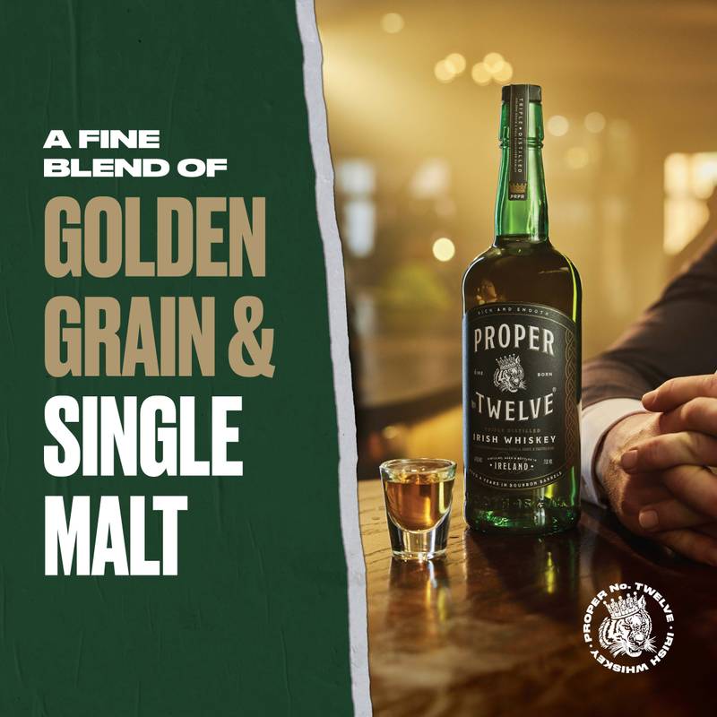 Proper No. Twelve Irish Whiskey 50ml (80 Proof)