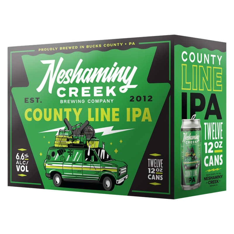 Neshaminy Creek County Line IPA 12pk 12oz Can 6.6% ABV