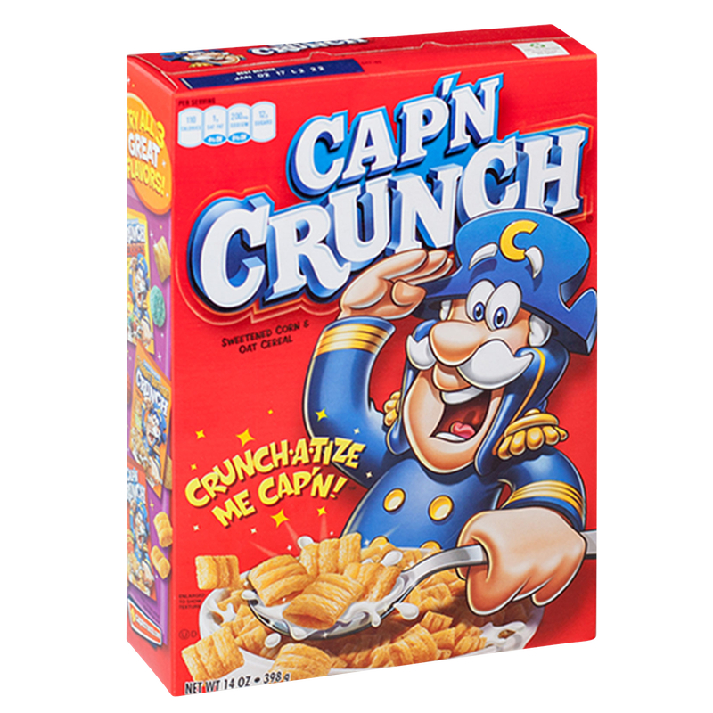 Cap'N Crunch Sweetened Corn & Oat Cereal 14oz