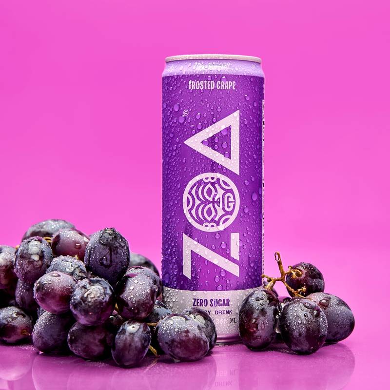 ZOA Energy Frosted Grape 12oz