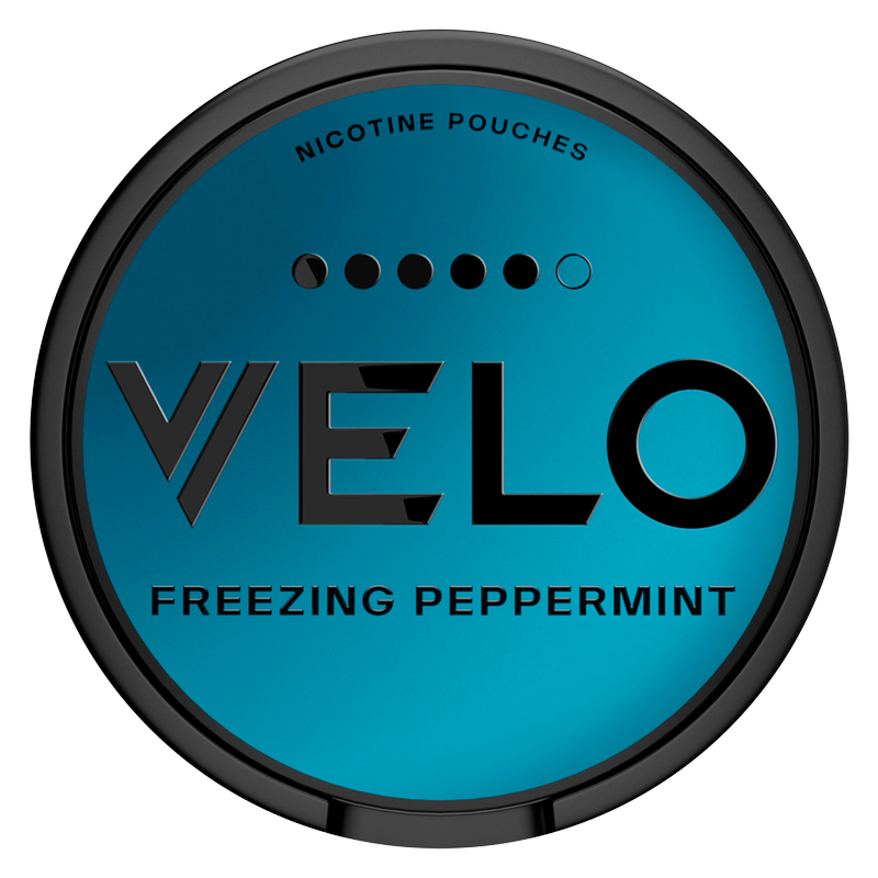 Velo Freezing Peppermint Nicotine Pouches (14mg), 20pcs