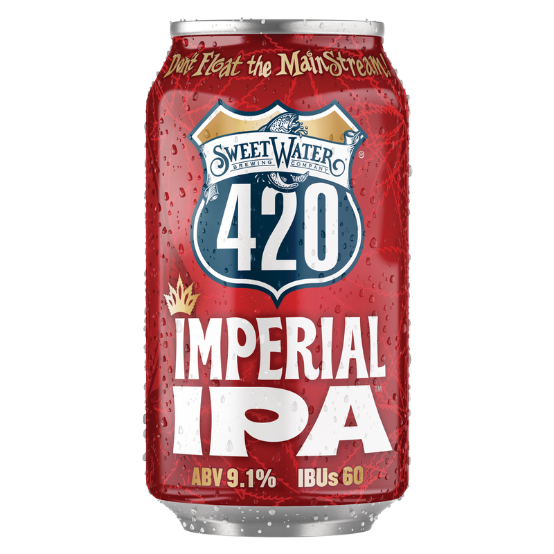 SweetWater 420 Imperial IPA 6pk 12oz Can 9.1% ABV