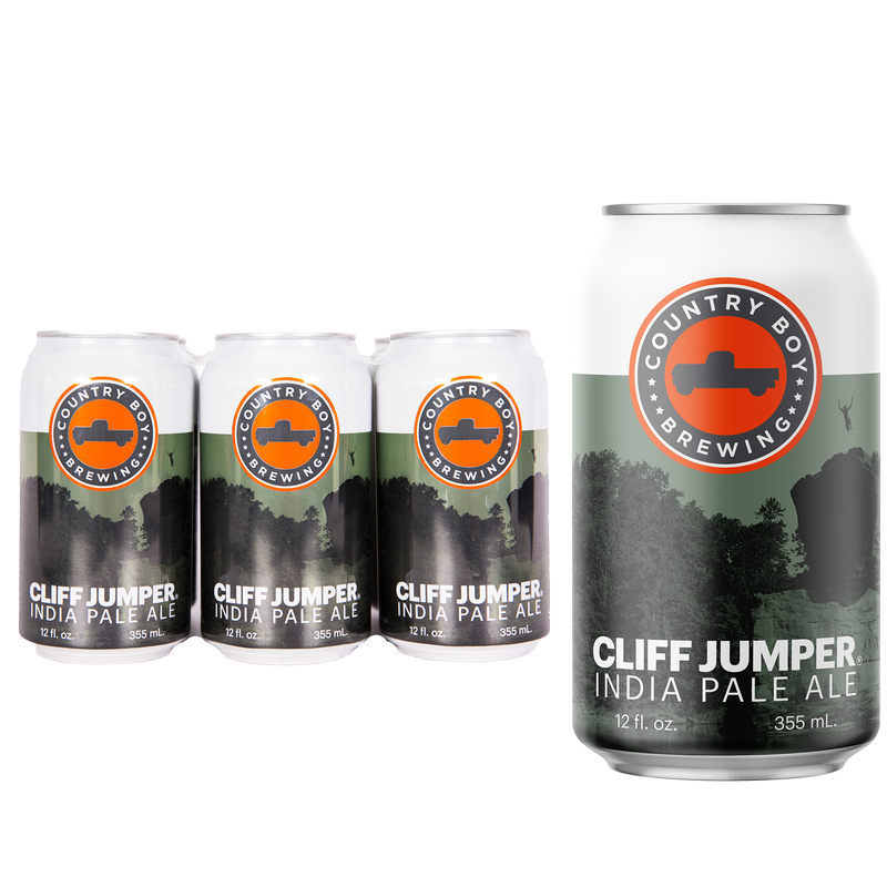 Country Boy Brewing Cliff Jumper IPA 6pk 12oz Can 7.0% ABV