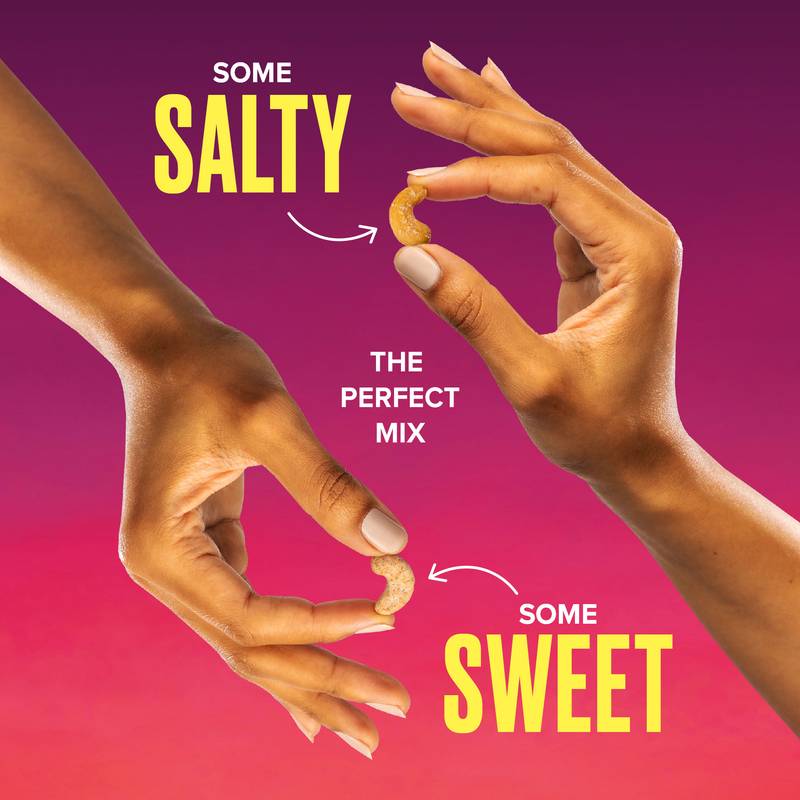 SkinnyDipped Cinnamon Crunch Cashews, 4oz