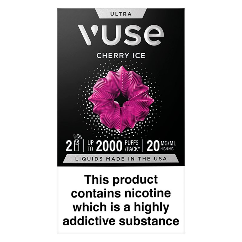 Vuse Ultra Pod Cherry Ice 20mg/ml, 2pcs