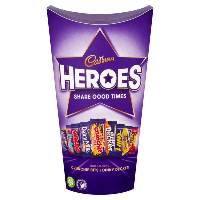 Cadbury Heroes Chocolate Box, 290g