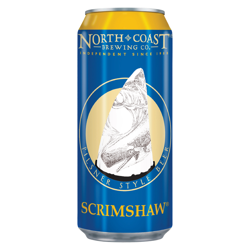 North Coast Brewing Scrimshaw Pilsner 6pk 16oz Can