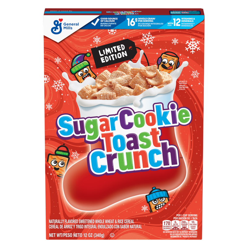 Sugar Cookie Cinnamon Toast Crunch Cereal