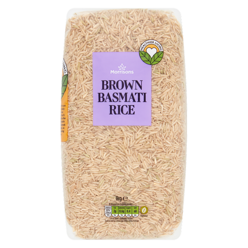 Morrisons Brown Basmati Rice, 1kg