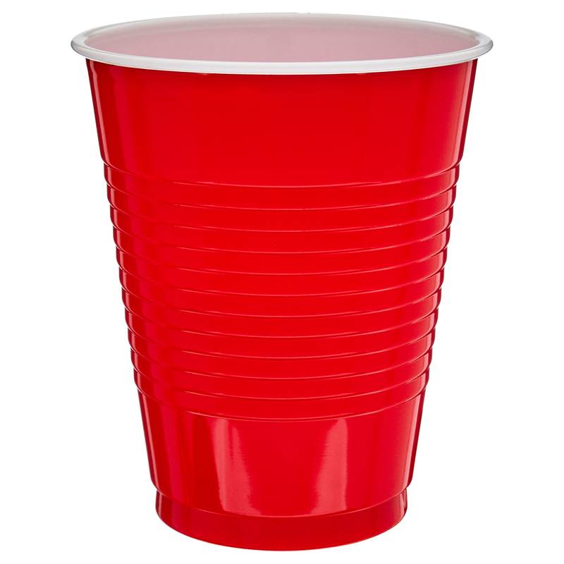 Party Dimensions Red Party Cups 16ct - Delivered In As Fast As 15 Minutes
