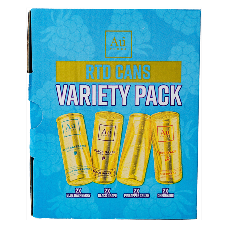 Au Vodka Party Pack, 8 x 330ml