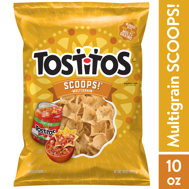 Tostitos Scoops Multi Grain Tortilla Chips 10oz