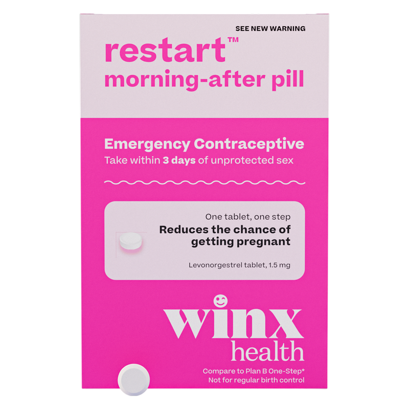 Winx Health Restart Morning After Pill Levonorgestrel 1.5 mg Tablet 
