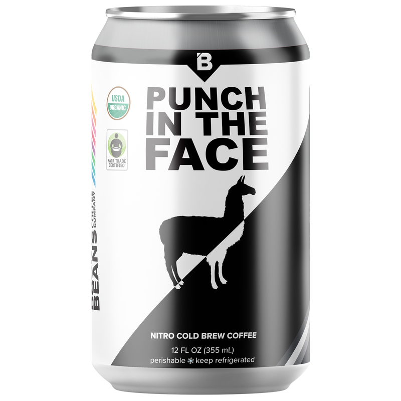 Punch in the Face Cold Brew Coffee 12 oz Can