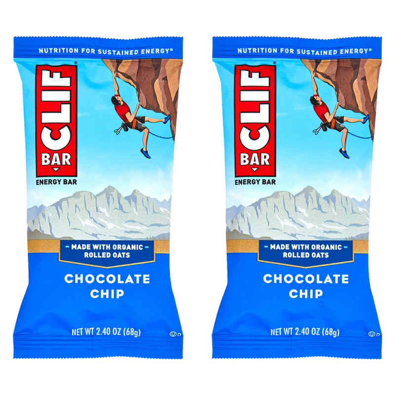 2ct - Clif Bar Chocolate Chip Energy Bar 2.4oz