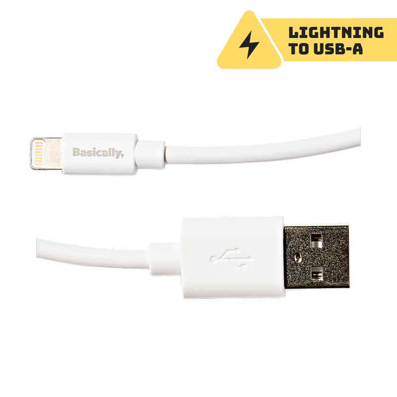 Basically 6' Lightning to USB-A Charging Cable