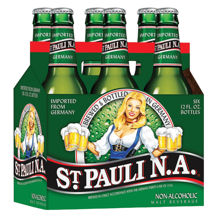 St Pauli Girl Non-Alcoholic Malt Beverage 6pk 12oz Btl