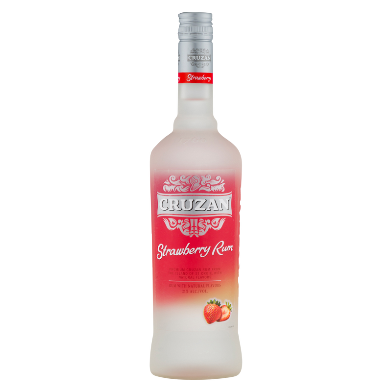 Cruzan Strawberry Rum 750ml (42 Proof)