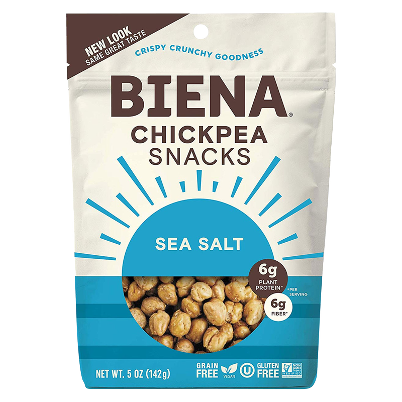 Biena Sea Salt Chickpea Snacks 5oz