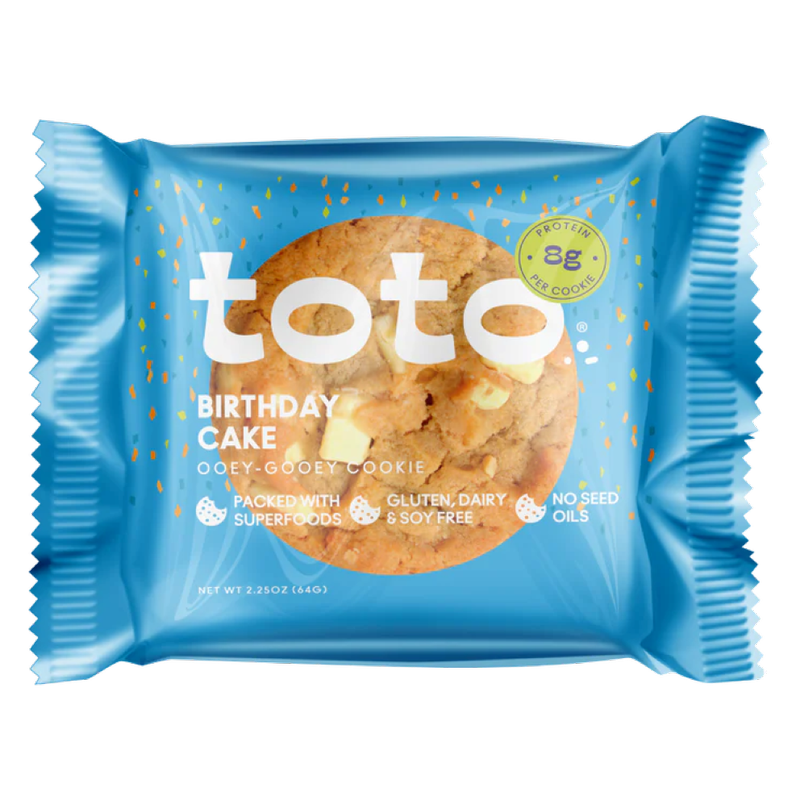 Toto Birthday Cake Cookie, 2.25 oz