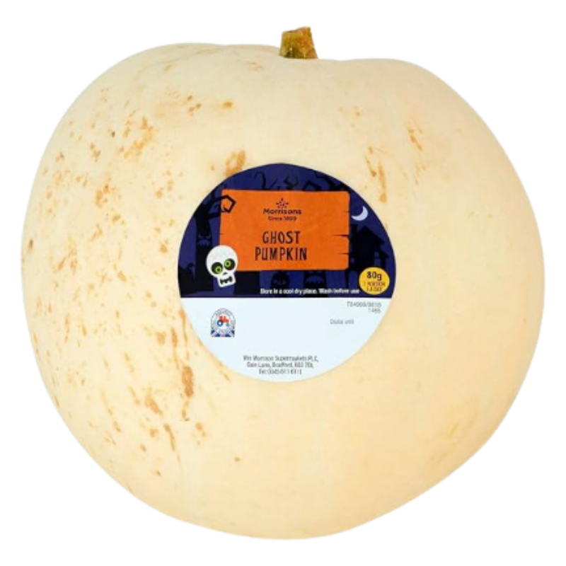 Morrisons Ghost Pumpkin, 1pcs