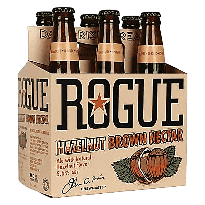 Rogue Hazelnut Brown Nectar 6pk 12oz Btl