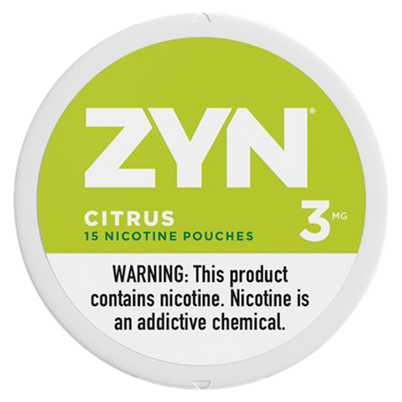 ZYN Nicotine Pouches Citrus 3mg Tin