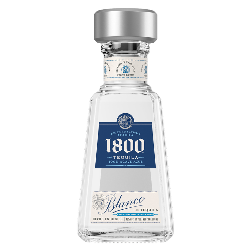 1800 Tequila Blanco 200ml (80 Proof)
