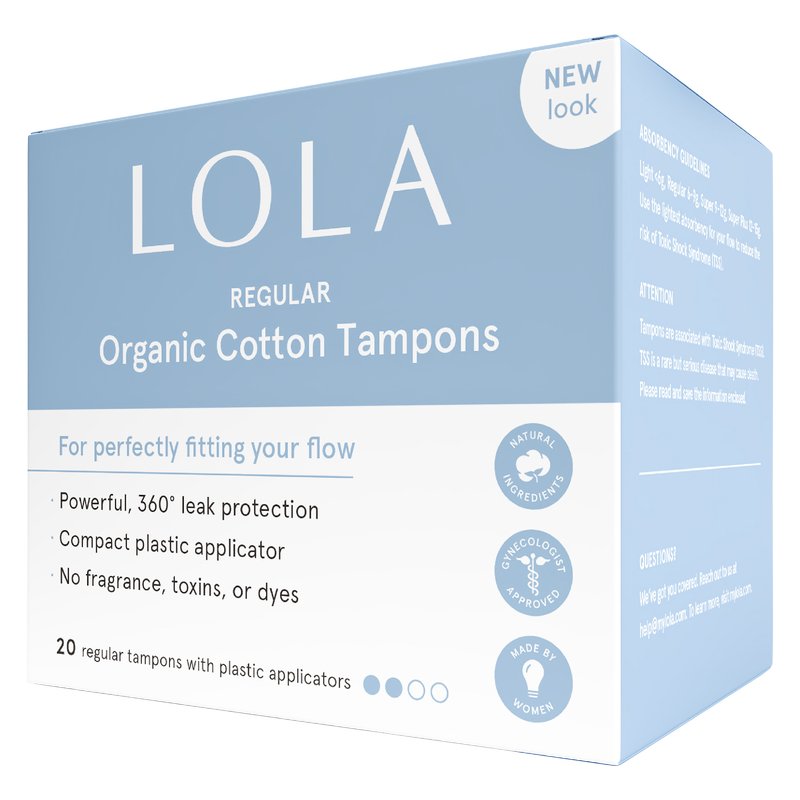 LOLA Regular Compact Tampons 20ct