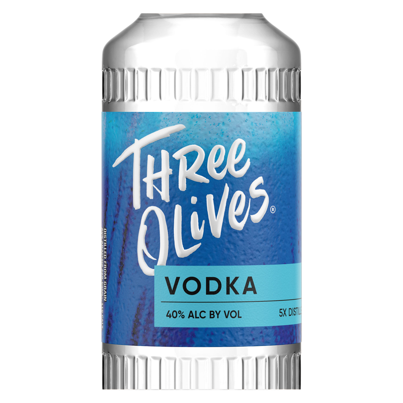 Three Olives Vodka Original 50ml (80 Proof)