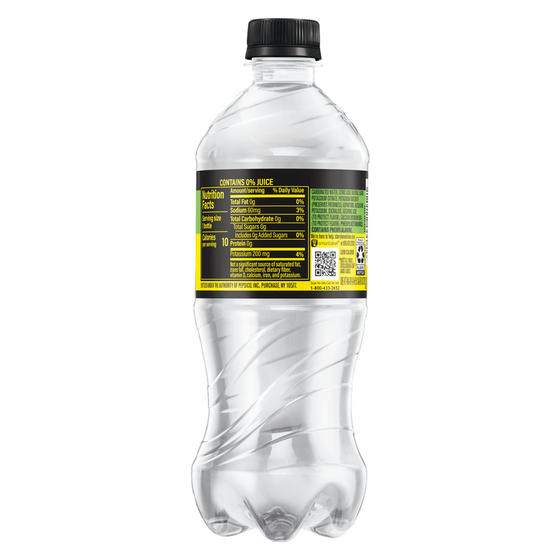Starry Zero Sugar Lemon Lime 20oz Btl