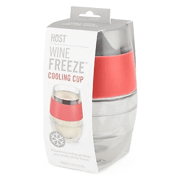 Host Wine Freeze Cup Coral 8.5oz