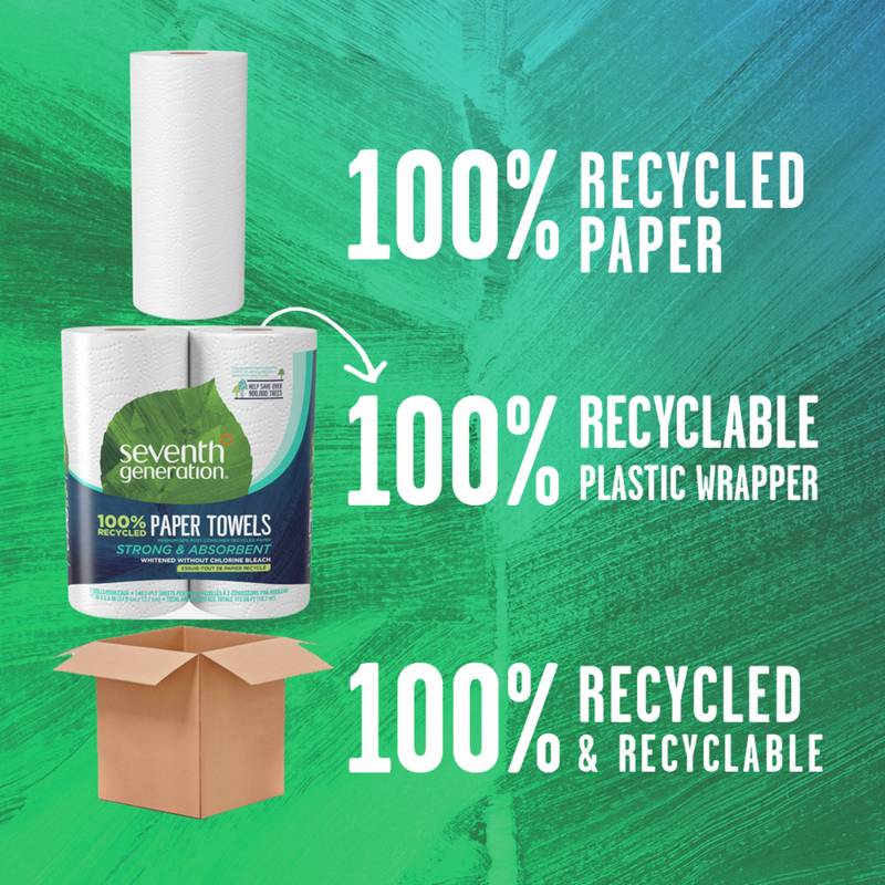 Seventh Generation 2ct Recycled Paper Towels