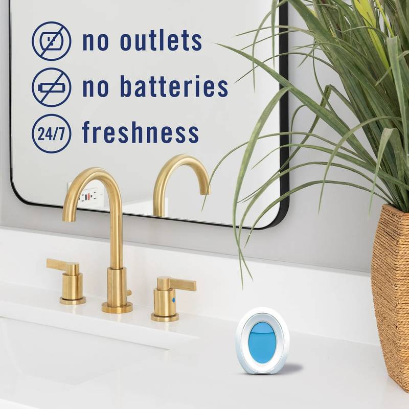 Febreze Bathroom Air Freshener, Linen & Sky Scent, 2 Count