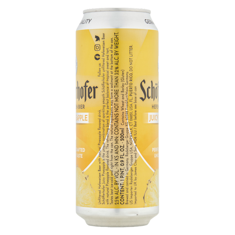Schofferhofer Pineapple, 500ml