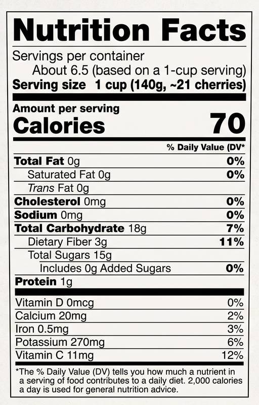 Cherries - 2.25lb 