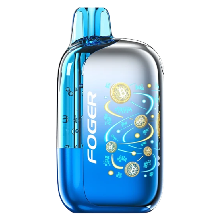 Foger Bit 35K Blue Razz Ice Disposable Vape, 35,000 Puffs